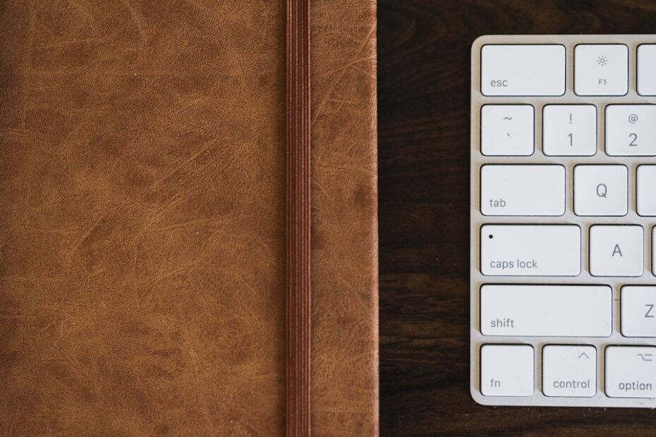 a wooden board with a keyboard